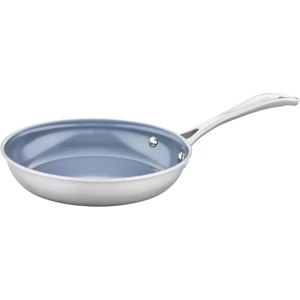 ZWILLING Spirit 3-ply 10-pc Stainless Steel Ceramic Nonstick Pots and Pans Set, Dutch Oven, Fry Pan