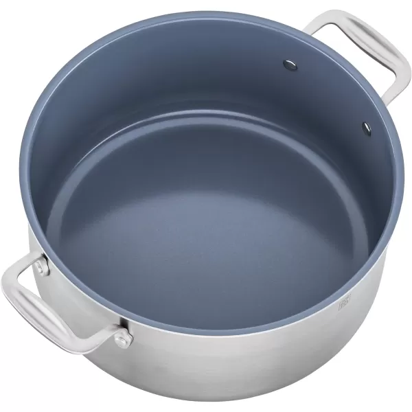ZWILLING Spirit 3-ply 8-qt Stainless Steel Ceramic Nonstick Stock Pot