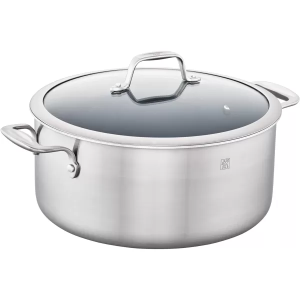 ZWILLING Spirit 3-ply 8-qt Stainless Steel Ceramic Nonstick Stock Pot