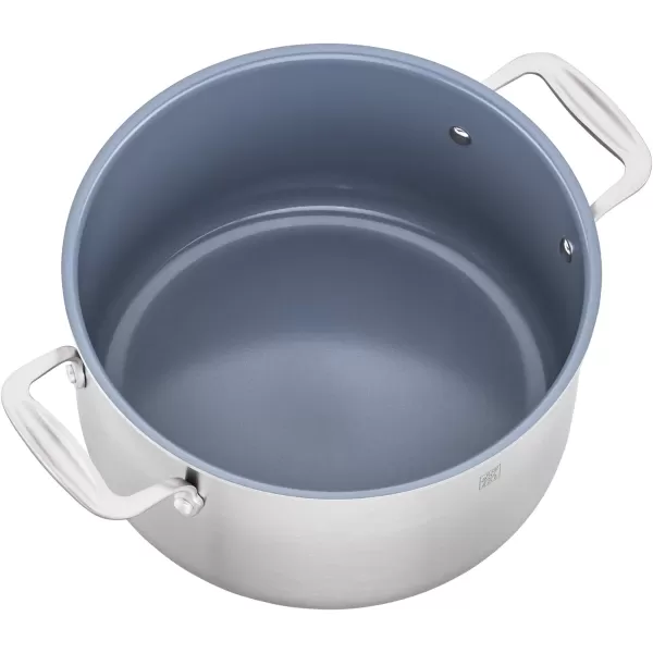 ZWILLING Spirit 3-ply 8-qt Stainless Steel Ceramic Nonstick Stock Pot
