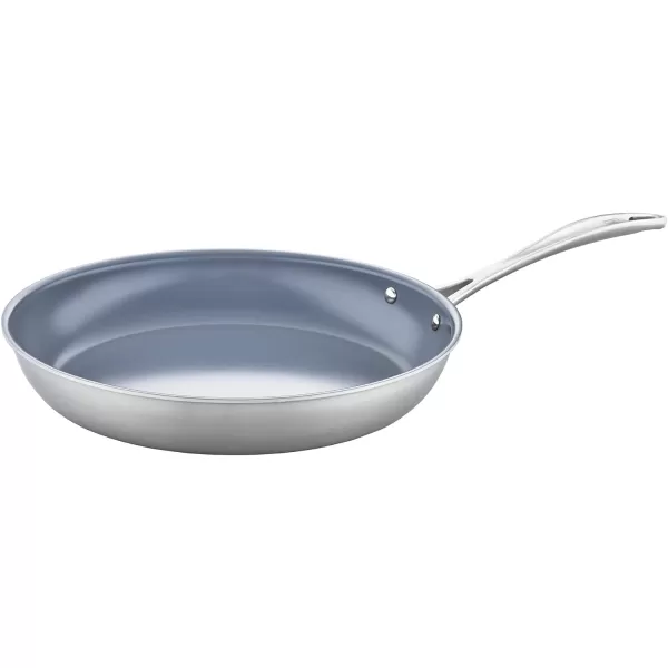 ZWILLING Spirit Ceramic Nonstick Fry Pan, 8-inch, Stainless Steel