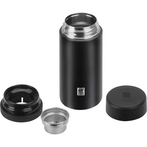 ZWILLING Thermo Tea &amp; Fruit Infuser, 14.2 oz, Matte Black