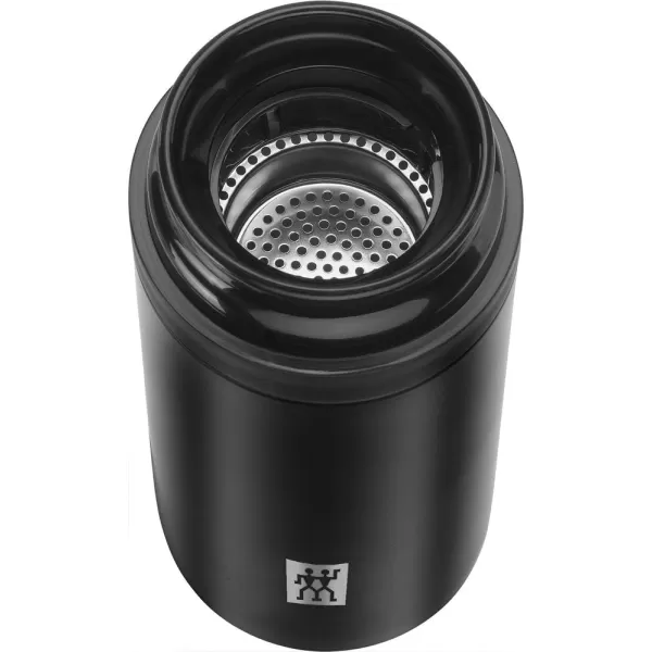 ZWILLING Thermo Tea &amp; Fruit Infuser, 14.2 oz, Matte Black