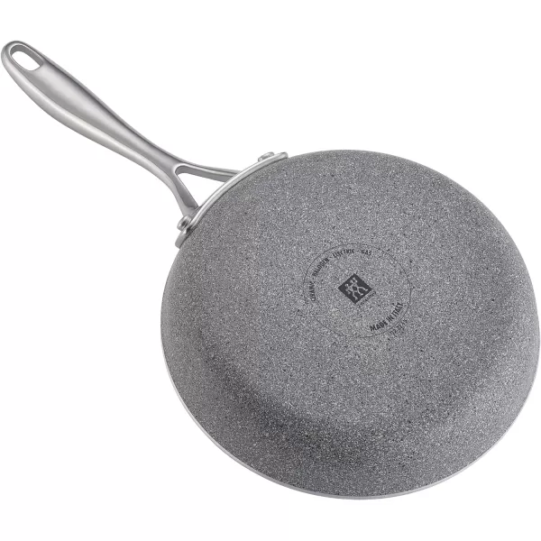ZWILLING Vitale 12-inch Nonstick Frying Pan, Aluminum, Scratch Resistant, Made in Italy,Gray