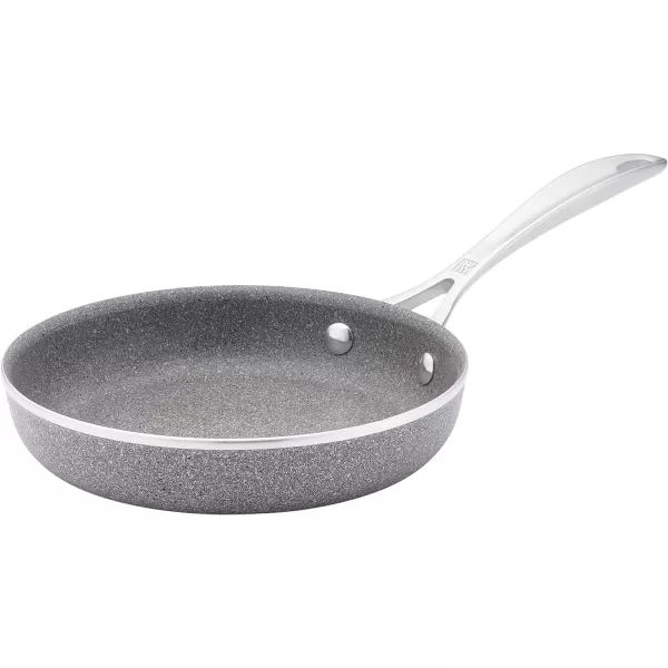 ZWILLING Vitale 12-inch Nonstick Frying Pan, Aluminum, Scratch Resistant, Made in Italy,Gray