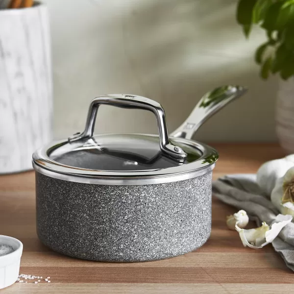 ZWILLING Vitale 2-qt Nonstick Saucepan, Aluminum, Scratch Resistant, Made in Italy