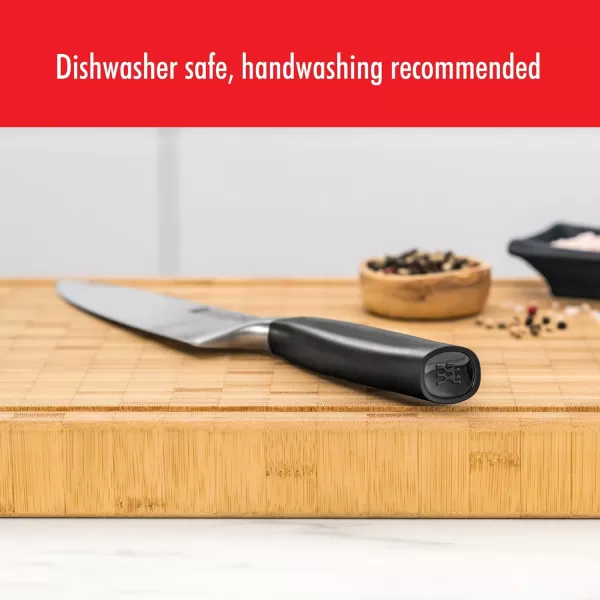 Zwilling All Star 5.5-inch Razor-Sharp Compact Chef Knife, German Knife, Made in Company-Owned German Factory with Special Formula Steel perfected for almost 300 Years, Gold Matte End Cap