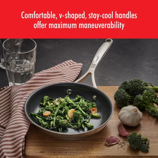 Zwilling Spirit Energy + 8-inch Stainless Steel Ceramic Nonstick Fry Pan