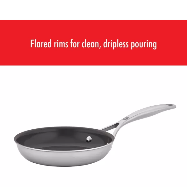 Zwilling Spirit Energy + 8-inch Stainless Steel Ceramic Nonstick Fry Pan