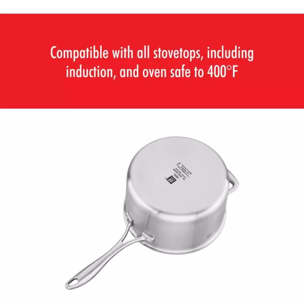 Zwilling Spirit Energy + Sauce Pan, 2-qt Newer Version, Stainless Steel