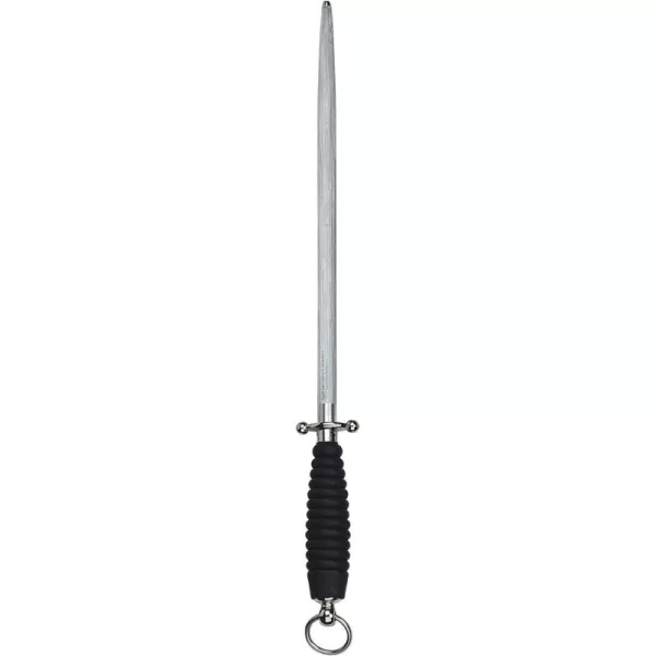 ZWILLING Knife Sharpening Steel, 10", Black