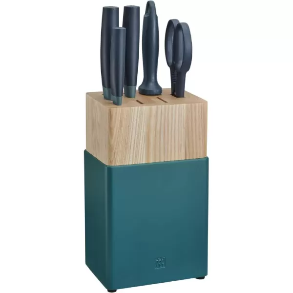 ZWILLING Now S Knife Block Set, 6-pc, Lime Green