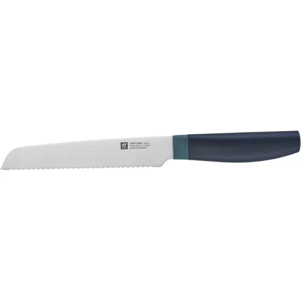ZWILLING Now S Serrated Utility Knife, 5-inch, Blueberry Blue