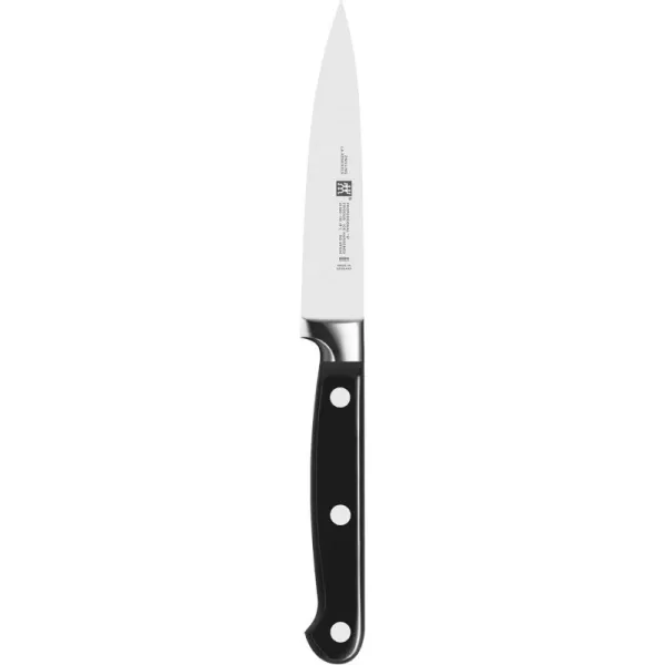 ZWILLING Professional S 4-inch Razor-Sharp German Paring Knife, Made in Company-Owned German Factory with Special Formula Steel perfected for almost 300 Years, Dishwasher Safe