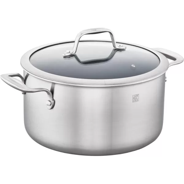 ZWILLING Spirit 3-ply 8-qt Stainless Steel Ceramic Nonstick Stock Pot