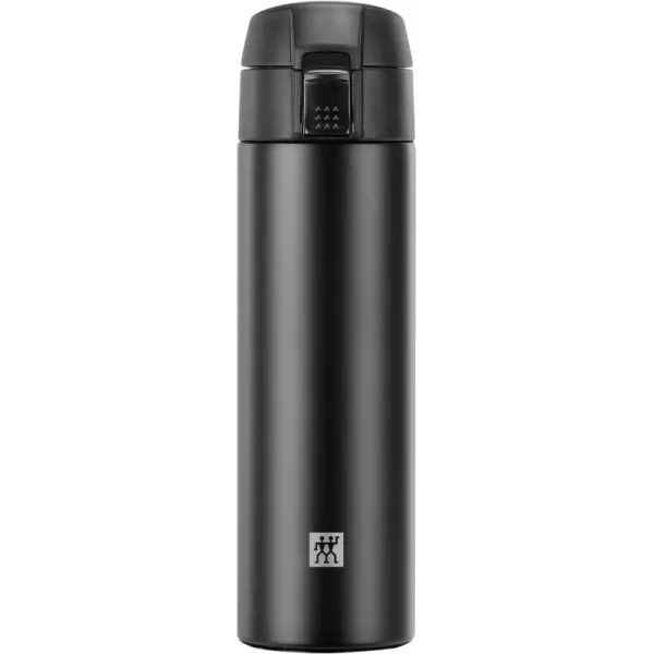 ZWILLING Thermo Travel Bottle, 15.2 oz, Matte Black
