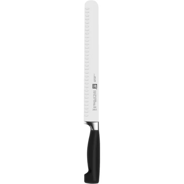Zwilling J.A. Henckels Twin Four Star 10-Inch High-Carbon Stainless-Steel Granton Roast Beef Slicer