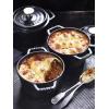 imageSTAUB Cast Iron Dutch Oven 4qt Round Cocotte Made in France Serves 34 CherryBlack