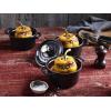 imageSTAUB Cast Iron Dutch Oven 4qt Round Cocotte Made in France Serves 34 CherryBlack