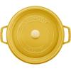 imageSTAUB Cast Iron Dutch Oven 4qt Round Cocotte Made in France Serves 34 CherryCitron