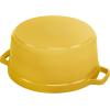 imageSTAUB Cast Iron Dutch Oven 4qt Round Cocotte Made in France Serves 34 CherryCitron
