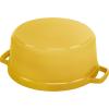 imageSTAUB Cast Iron Dutch Oven 4qt Round Cocotte Made in France Serves 34 CherryCitron