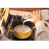 imageSTAUB Cast Iron Dutch Oven 4qt Round Cocotte Made in France Serves 34 CherryCitron
