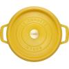 imageSTAUB Cast Iron Dutch Oven 4qt Round Cocotte Made in France Serves 34 CherryCitron