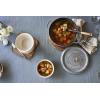 imageSTAUB Cast Iron Dutch Oven 4qt Round Cocotte Made in France Serves 34 CherryGraphite Gray