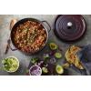 imageSTAUB Cast Iron Dutch Oven 4qt Round Cocotte Made in France Serves 34 CherryGrenadine