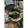imageSTAUB Cast Iron Dutch Oven 4qt Round Cocotte Made in France Serves 34 CherryGrenadine