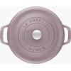 imageSTAUB Cast Iron Dutch Oven 4qt Round Cocotte Made in France Serves 34 CherryLilac
