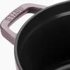 imageSTAUB Cast Iron Dutch Oven 4qt Round Cocotte Made in France Serves 34 CherryLilac