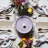 imageSTAUB Cast Iron Dutch Oven 4qt Round Cocotte Made in France Serves 34 CherryLilac