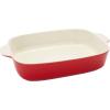 imageHENCKELS Ceramics 8pc Mixed Bakeware WhiteCherry Red