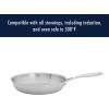 imageHENCKELS Clad Impulse 10pc 3Ply Stainless Steel Pots and Pans Set Cookware Set Fry Pan Saucepan with Lid Saute Pan with Lid Dutch Oven with Lid StayCool Handles Induction Stove CompatibleStainless Steel