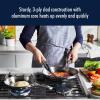 imageHENCKELS Clad Impulse 10pc 3Ply Stainless Steel Pots and Pans Set Cookware Set Fry Pan Saucepan with Lid Saute Pan with Lid Dutch Oven with Lid StayCool Handles Induction Stove CompatibleStainless Steel