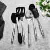 imageHENCKELS Cooking Tools 6PC Kitchen Gadgets Sets with Spatula Tongs Cooking Spoon 1810 STAINLESS STEEL