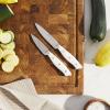 imageHENCKELS Forged Accent RazorSharp 15Piece Knife Set Chef Knife Bread Knife Steak Knife German Engineered Knife Informed by over 100 Years of Mastery2 Pc New Version White
