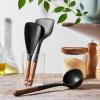 imageStaub Silicone with Wood Handle Cooking Utensil Set Matte Black 3pcMatte Black