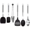 imageHENCKELS Cooking Tools 6PC Kitchen Gadgets Sets with Spatula Tongs Cooking Spoon 1810 STAINLESS STEEL