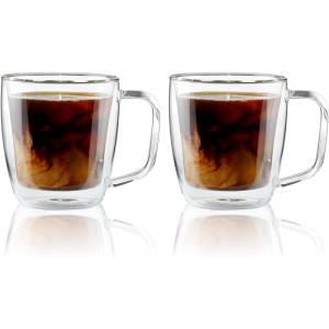 imageHENCKELS Caf Roma Coffee Mug Set 2pc glass