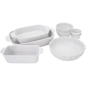 imageHENCKELS Ceramics 8pc Mixed Bakeware WhiteWhite
