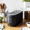 imageZWILLING Enfinigy 2 Long Slot Toaster 4 Slices with Extra Wide 15quot Slots for Bagels 7 Toast Settings Even Toasting Reheat Cancel Defrost Black