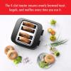 imageZWILLING Enfinigy 2 Slice Toaster with Extra Wide 15quot Slots for Bagels 7 Toast Settings Even Toasting Reheat Cancel Defrost BlackBlack