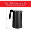 imageZWILLING Enfinigy Cool Touch 15Liter Electric Kettle Cordless Tea Kettle ampamp Hot Water BlackBlack
