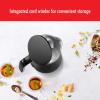 imageZWILLING Enfinigy Cool Touch 1Liter Electric Kettle Cordless Tea Kettle ampamp Hot Water  BlackBlack