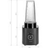 imageZWILLING Enfinigy Personal Blender Piranha Teeth Cross Blade for Ultimate Blending Smoothies Shakes and More 20 fl oz Breakproof Travel Cup with Lid BPA Free BlackBlack