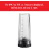 imageZWILLING Enfinigy Personal Blender Piranha Teeth Cross Blade for Ultimate Blending Smoothies Shakes and More 20 fl oz Breakproof Travel Cup with Lid BPA Free BlackSilver