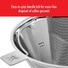 imageZWILLING Enfinigy Reusable Drip Coffee Filter Durable Stainless SteelStainless Steel